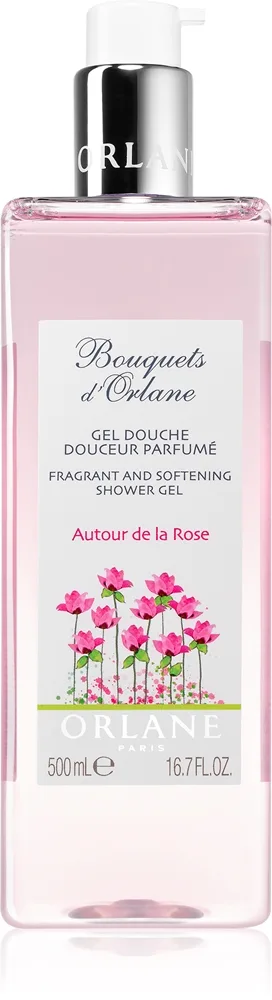 Orlane Bouquets d’Orlane Autour de la Rose Uppfriskande dusch-gel 500 ml