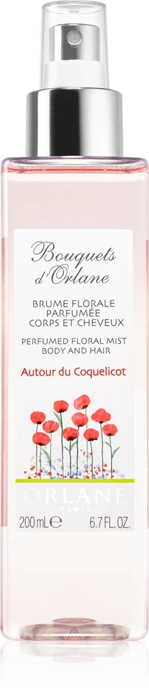 Orlane Bouquets d’Orlane Autour du Coquelicot eau fraiche för kropp och hår för Kvinnor 200 ml