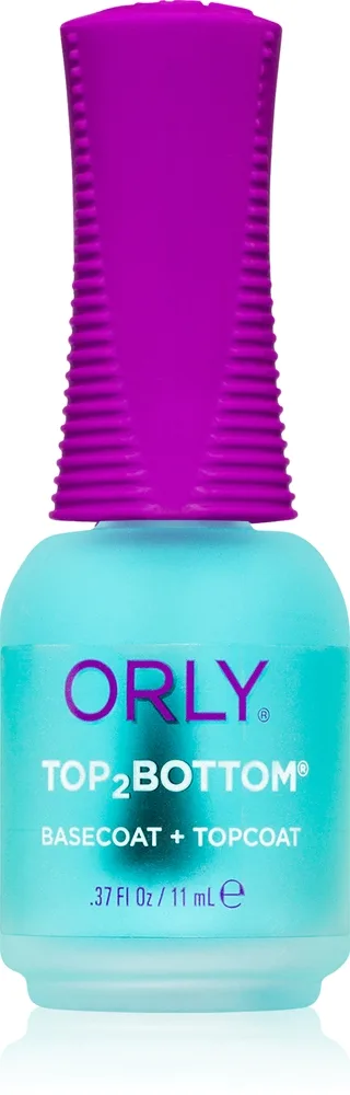 Orly Top 2 Bottom Base og overlag neglelak I en 11 ml