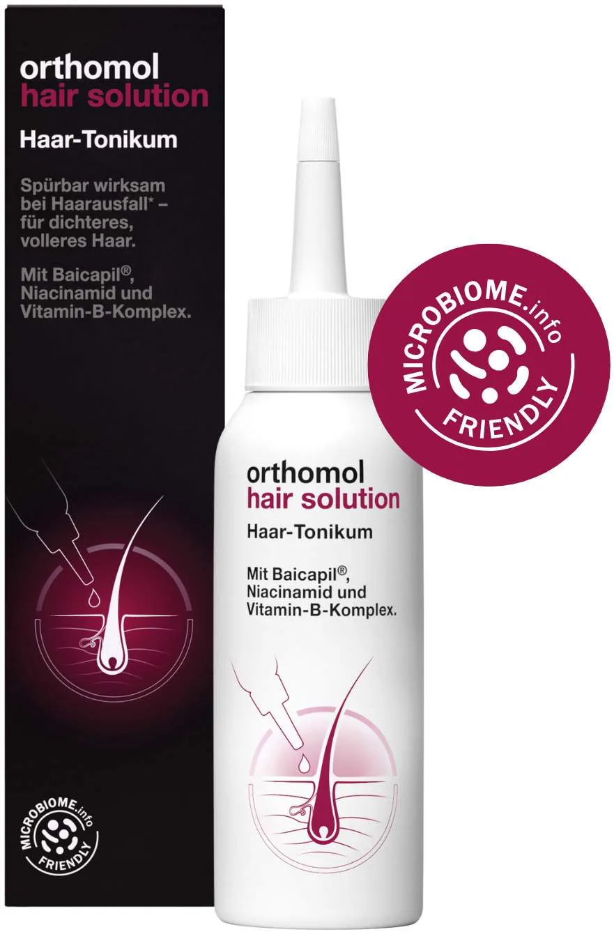 Orthomol Hair Solution 100 ml Tonikum - Bei nicht krankheitsbedingtem Haarausfall