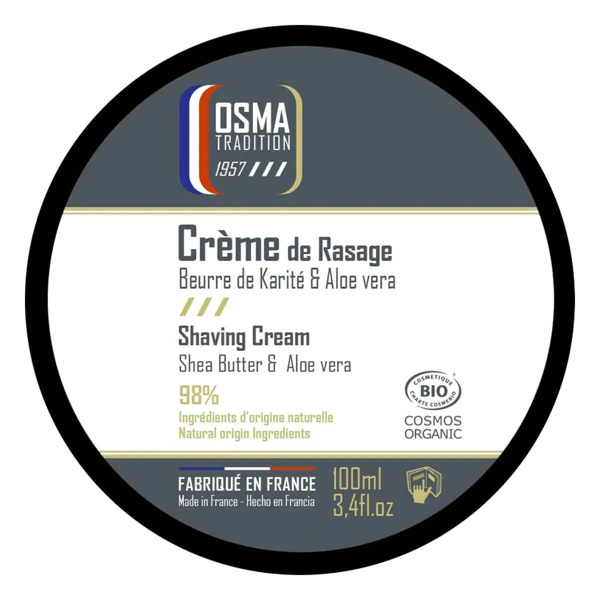 Osma Barbercreme, 100 ml.