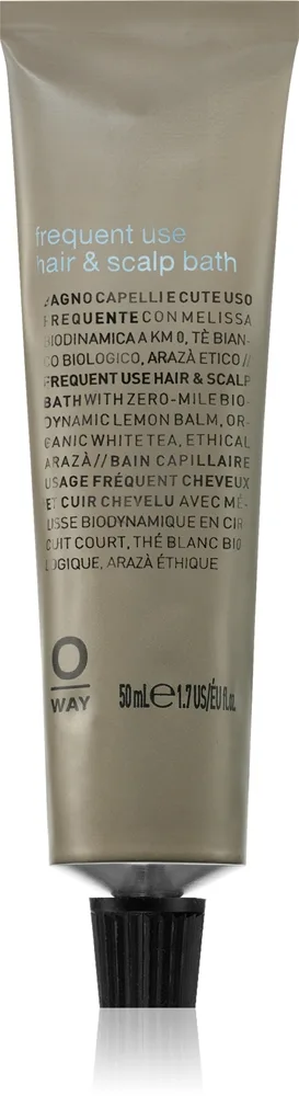 Oway dailyAct Hair & Scalp Bath hellävarainen shampoo päivittäiseen käyttöön hiuksiin ja päänahkaan 50 ml