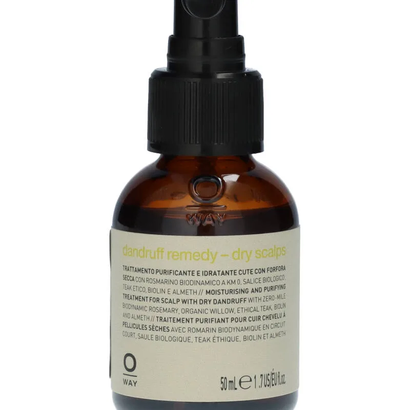 Oway Dandruff Remedy Dry Scalps (Stop Beauty Waste) (Dobbelt Pakke) 50 ml