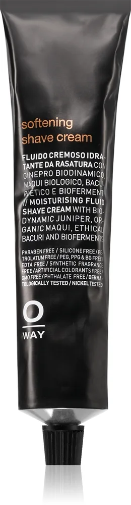 Oway Face & Beard Fugtende creme til barbering 100 ml