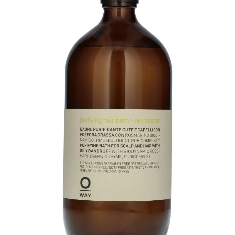 Oway Purifying Hair Bath - Oily Scalps 950 ml