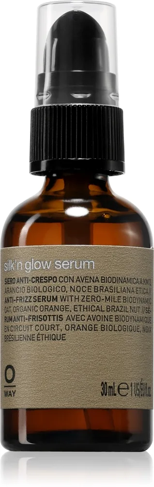 Oway Silk'n Glow Hårserum Til at behandle kruset hår 30 ml