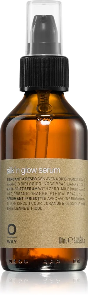 Oway Silk''n Glow hiuksiin jätettävä seerumi pörröisyyden ehkäisyyn 100 ml