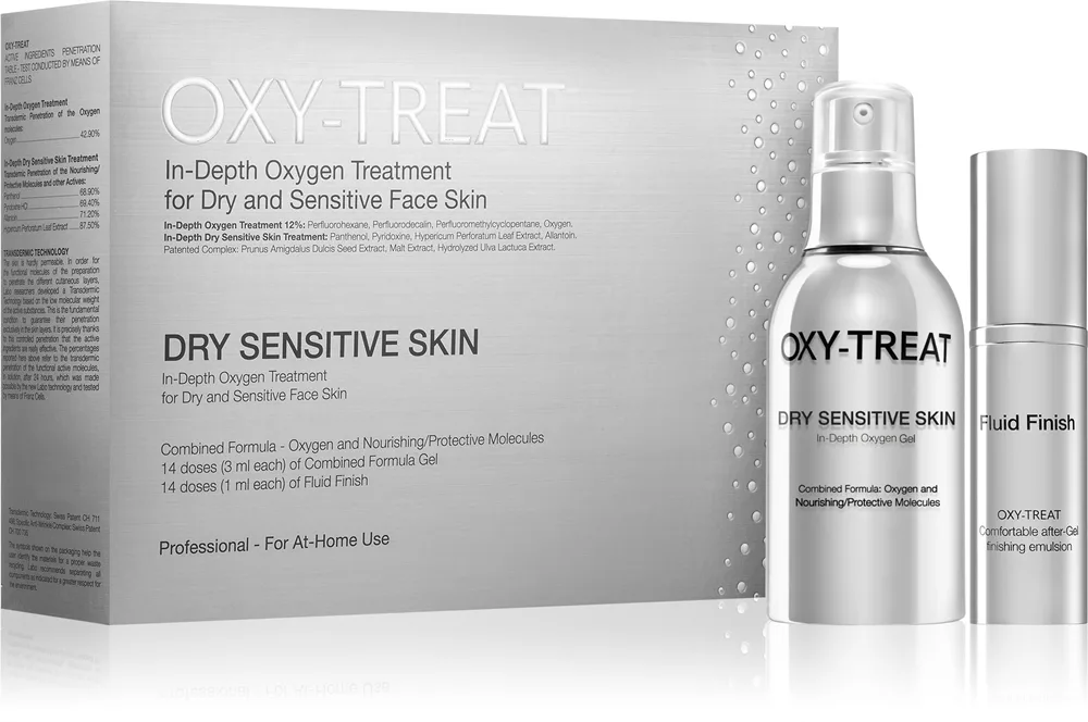 OXY-TREAT Dry Sensitive Skin Intensiv vård För torr och känslig hud 1 st.