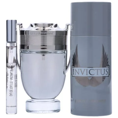 Paco Rabanne Invictus For Men EDT Gift Set 110 ml