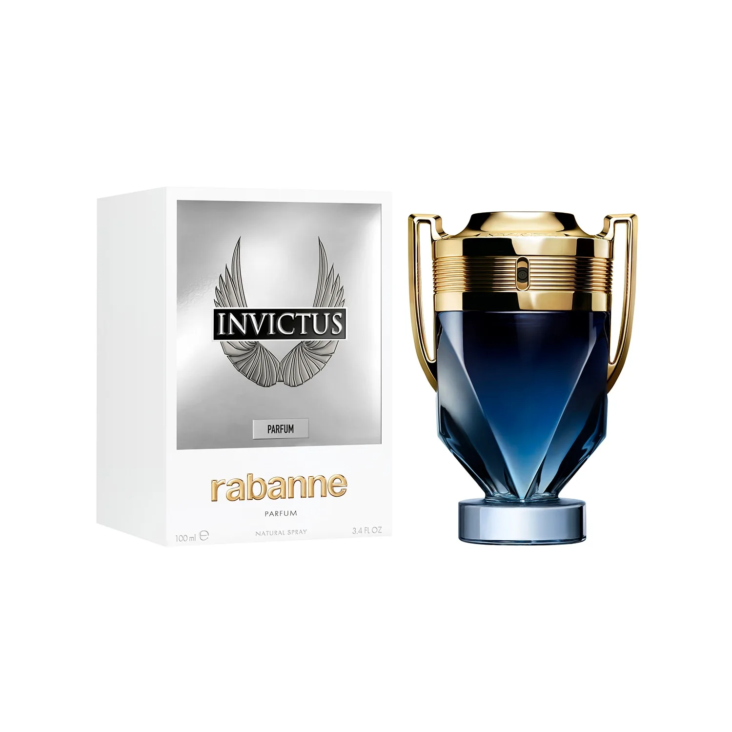 Rabanne Invictus Parfum tuoksu miehille 200 ml