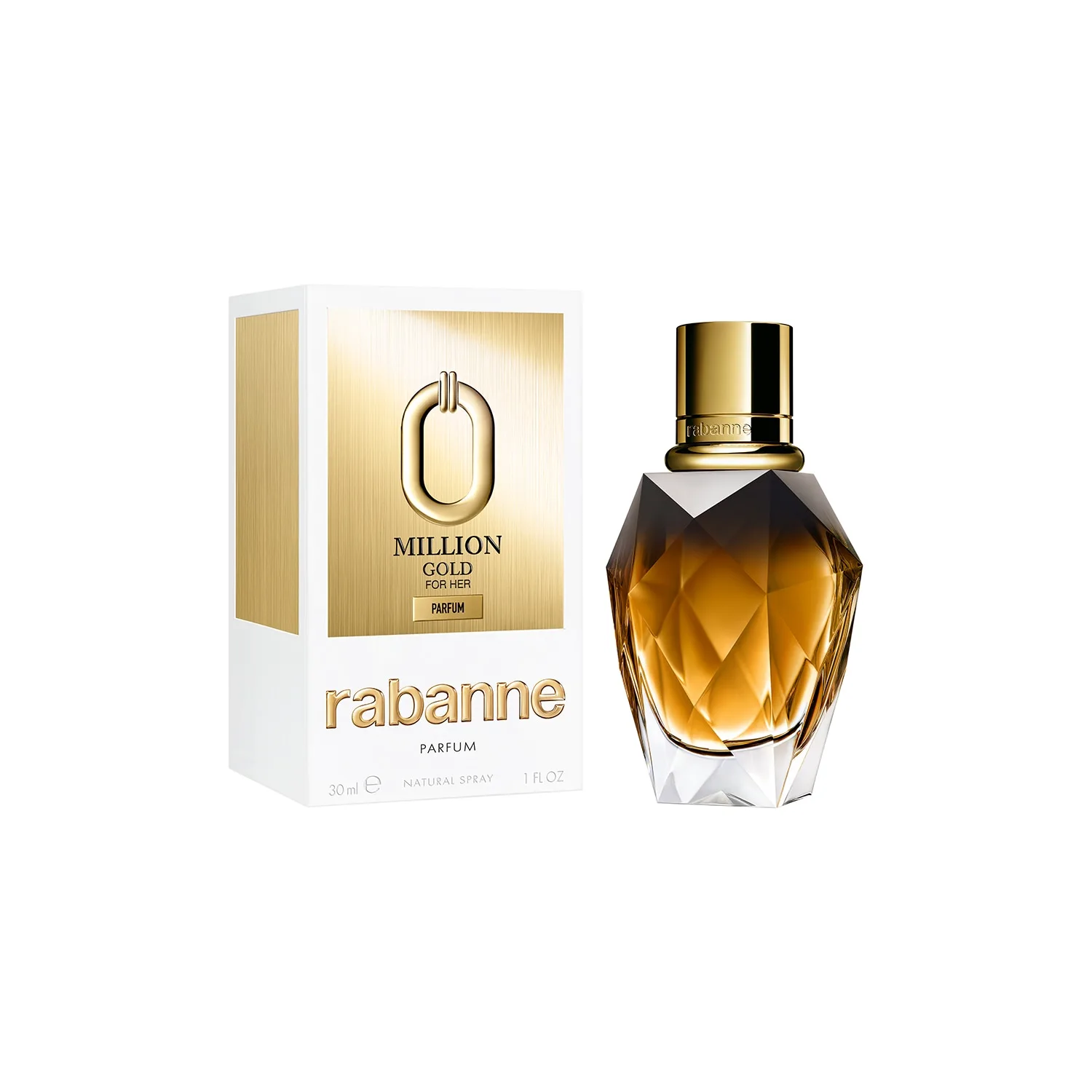 Rabanne Million Gold For Her Le Parfum perfume påfyllningsbar för Kvinnor 90 ml