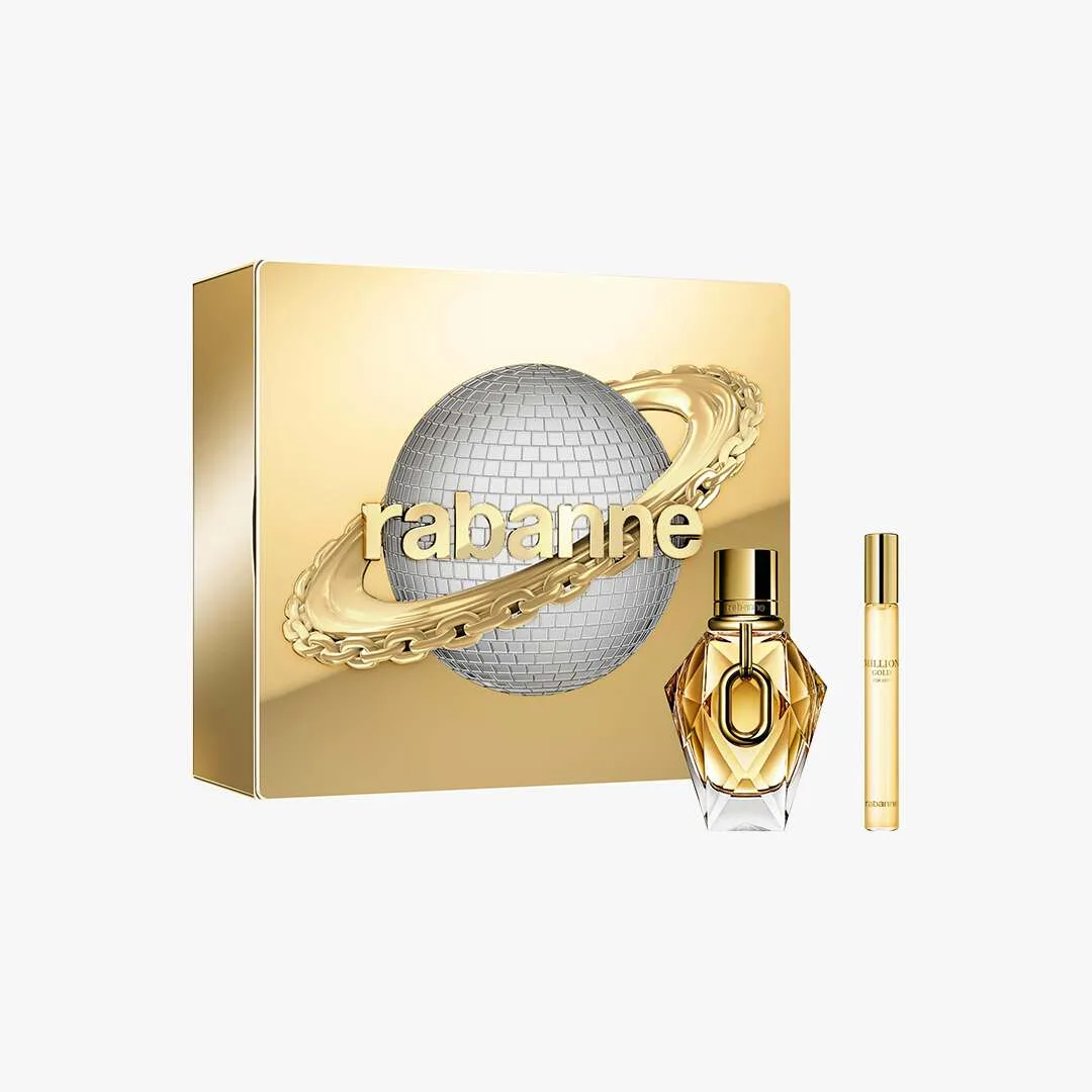 Rabanne Set Million Gold For Her Eau De Parfum 50 Ml + 10 Ml - Nude - 1 UNIT
