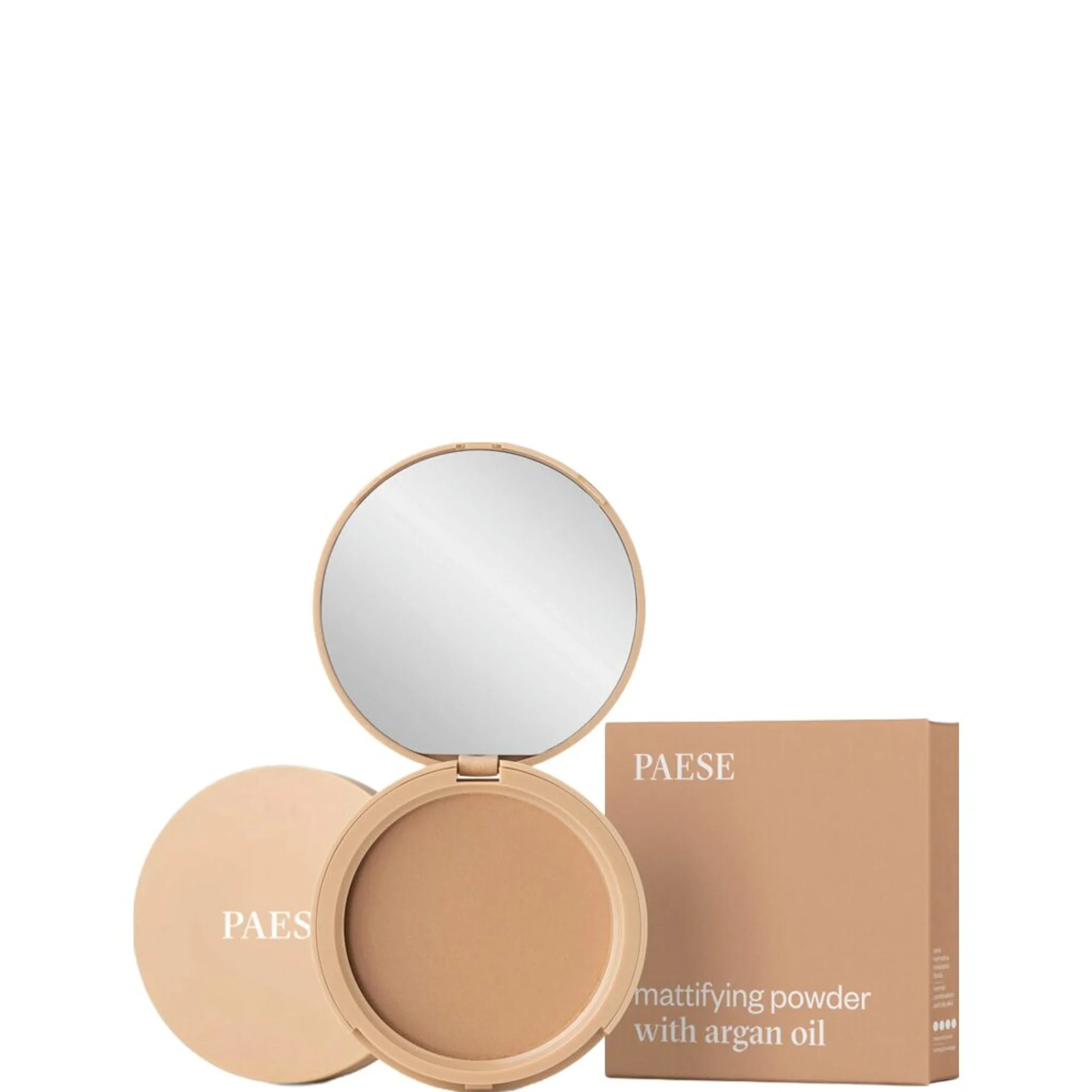 Paese Cosmetics Mattifying Argan Pressed Powder Kompaktpuder