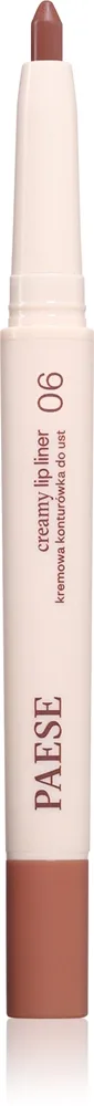 Paese Creamy Lip Liner Creme læbeliner Skygge 06 crown brown 0.6 g
