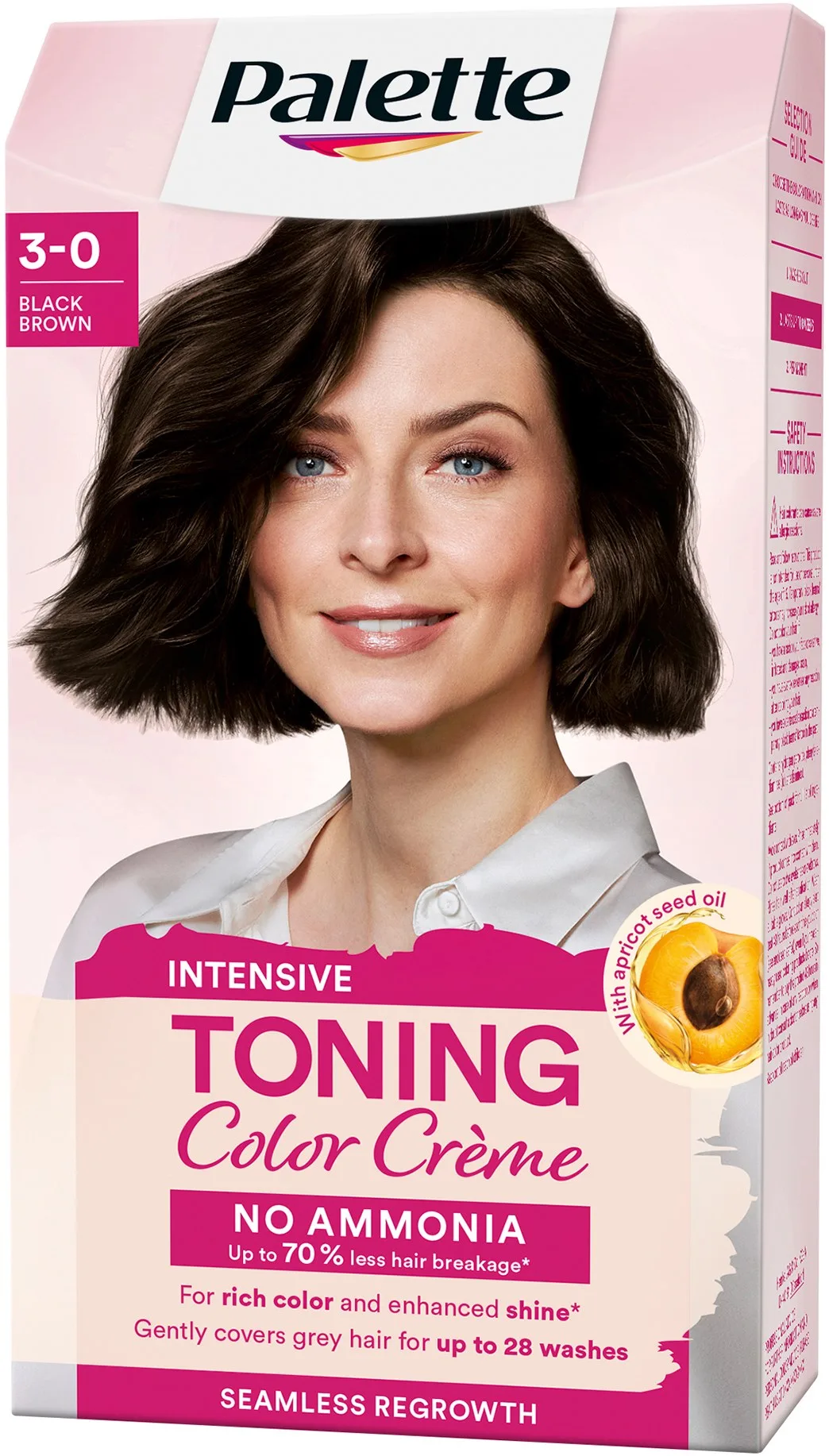 PALETTE Intensive Toning Color Crème 3-0 Black Brown - 1 pcs
