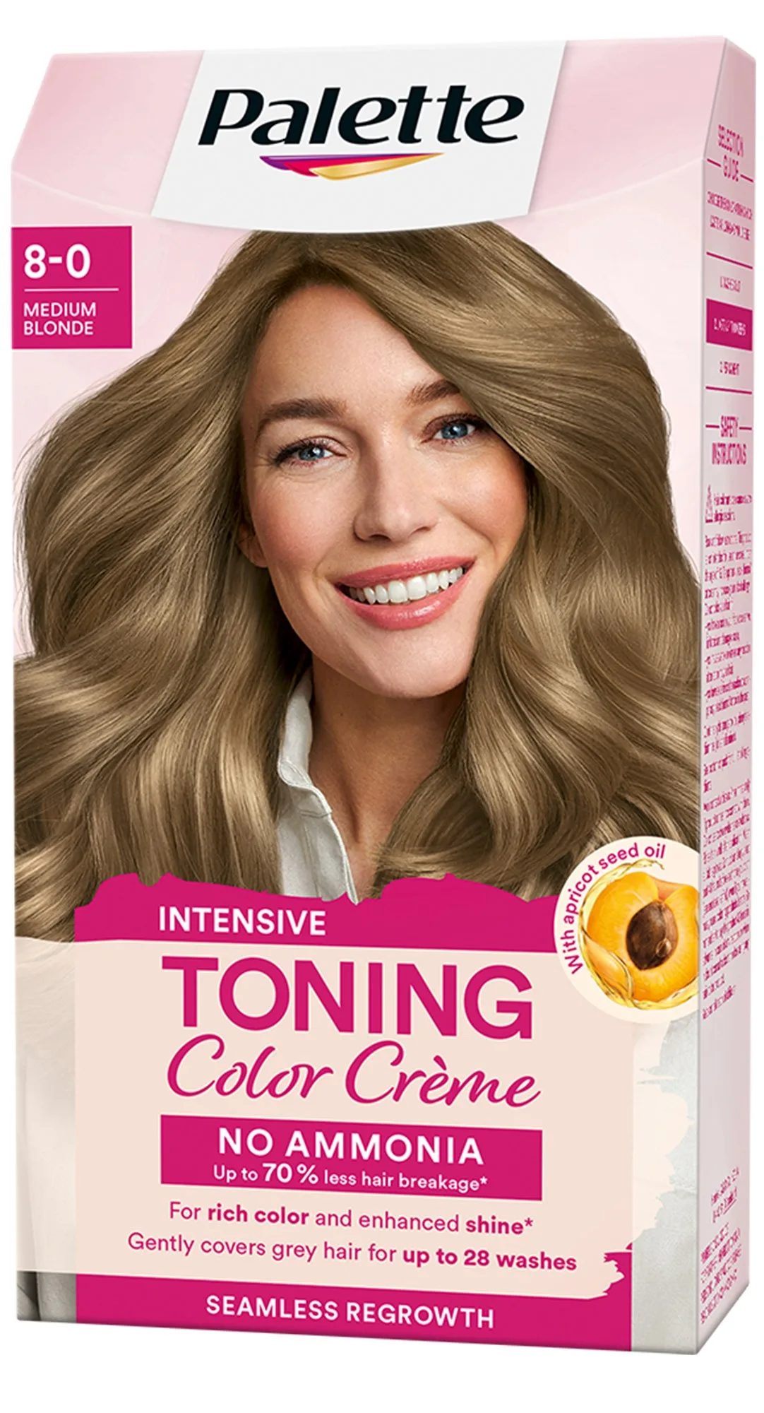 PALETTE Intensive Toning Color Crème 8-0 Medium Blonde - 1 pcs
