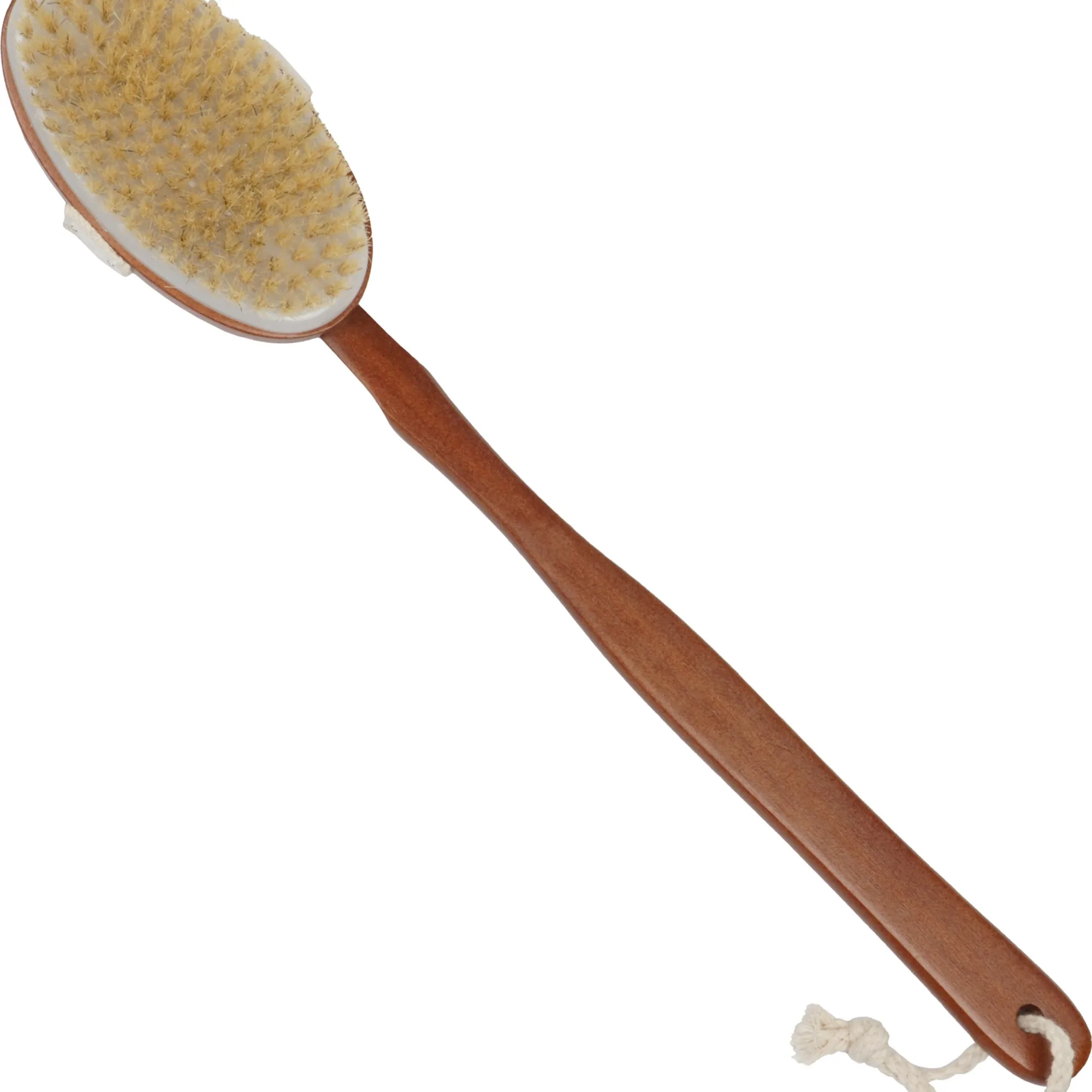 Palmetten Bath Brush Walnut Colour