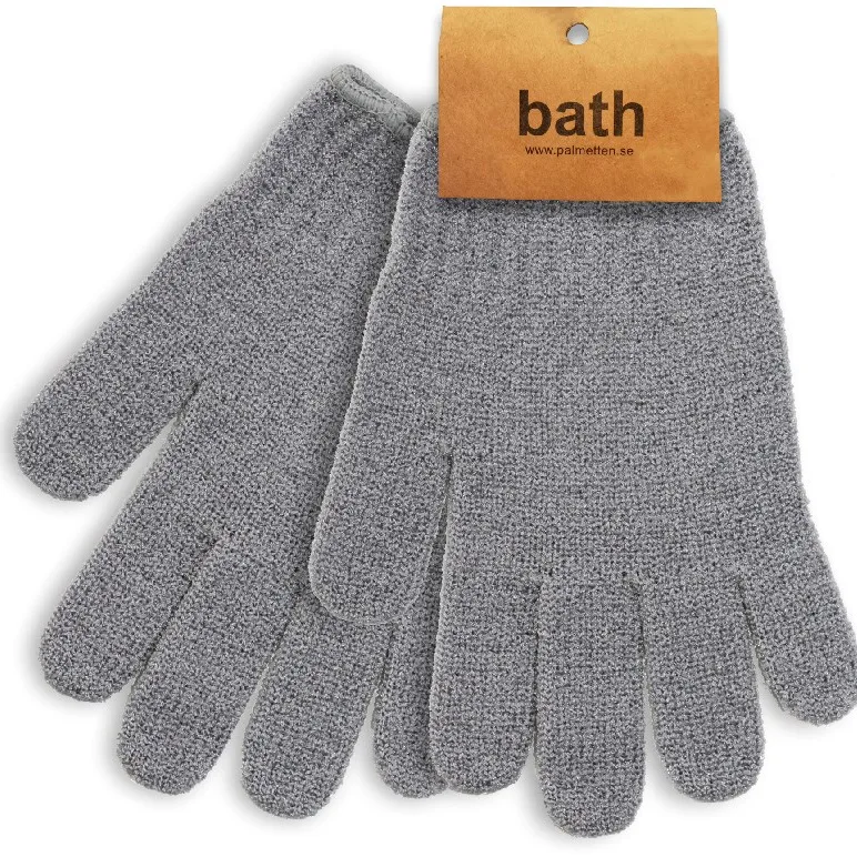 Palmetten Massagevante 2-pack Ljusgrå