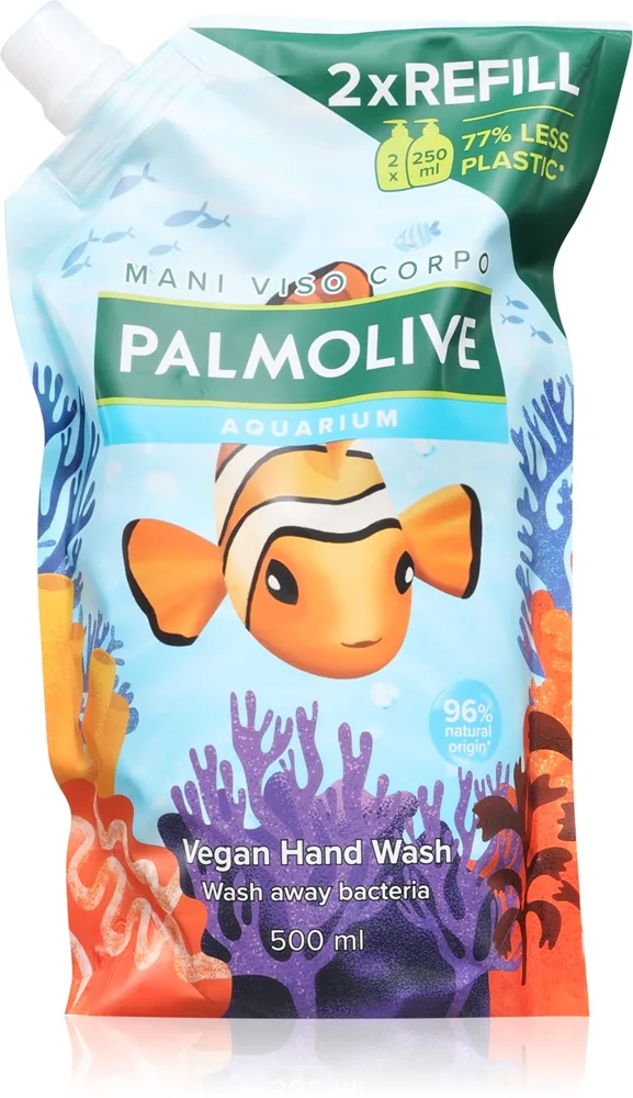 Palmolive Naturals Aquarium nestemäinen saippua täyttöpakkaus 500 ml