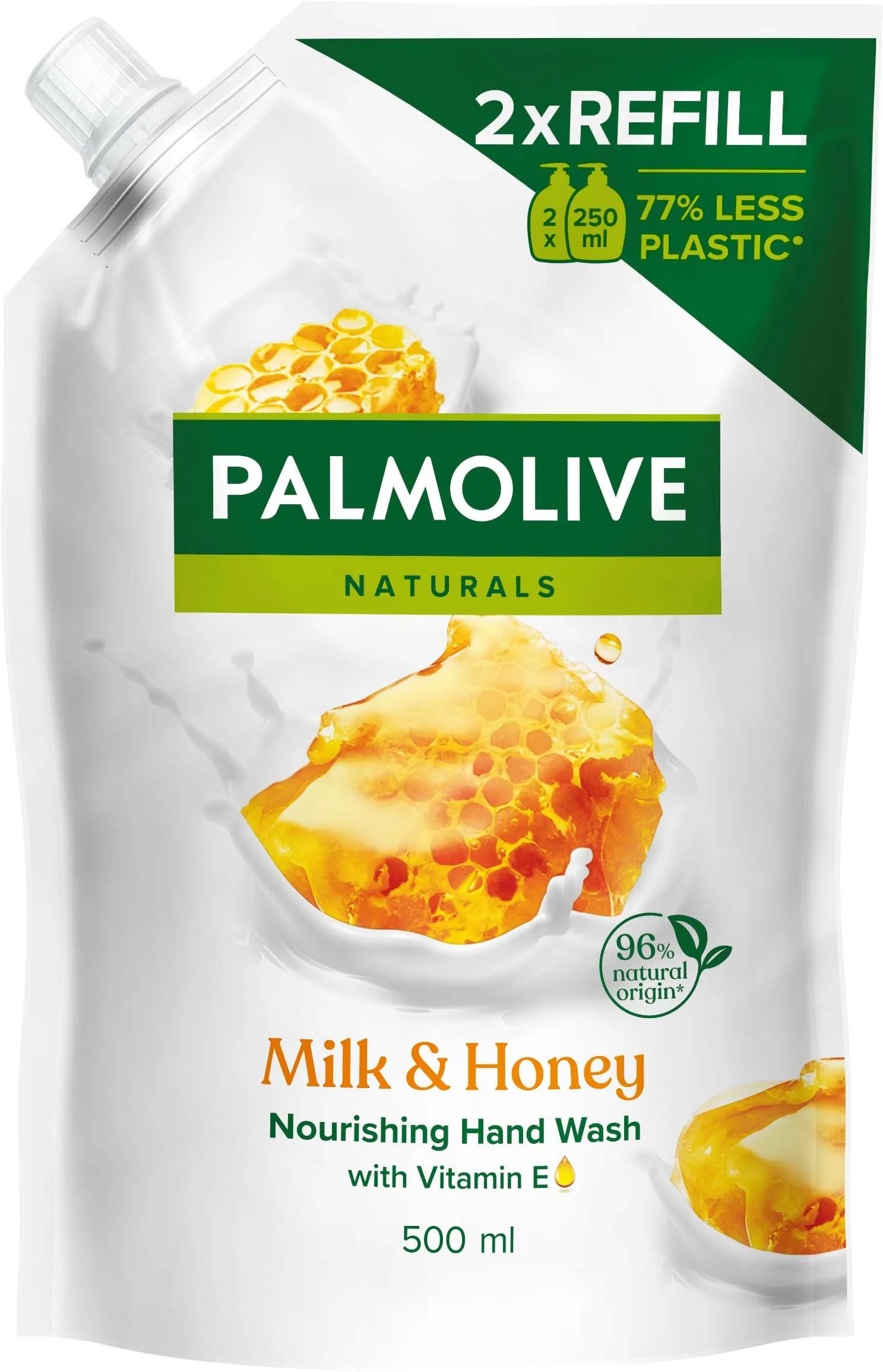 Palmolive Naturals Milk & Honey Handtvål Refill 500 ml