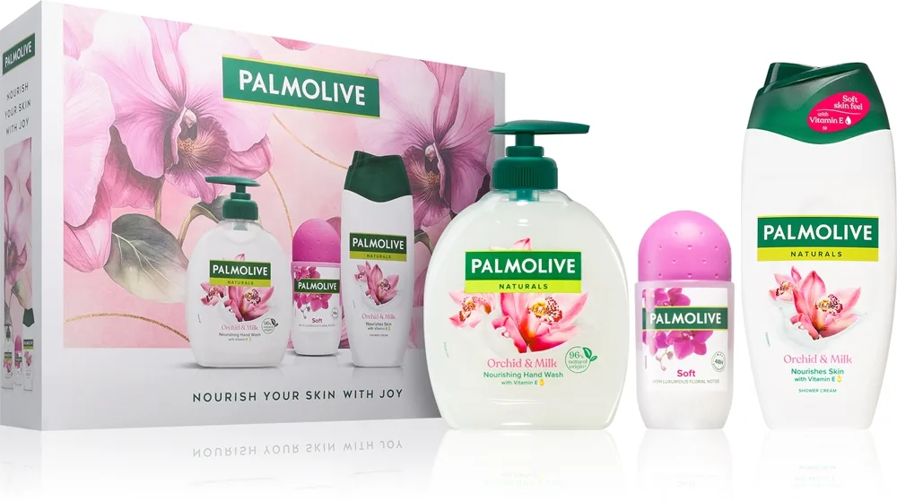 Palmolive Orchid Triple Presentförpackning För kvinnor