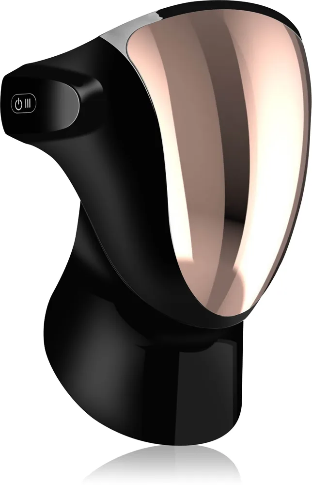 PALSAR7 Professional LED Mask Black Gold förskönande LED-mask för ansikte och hals 1 st.