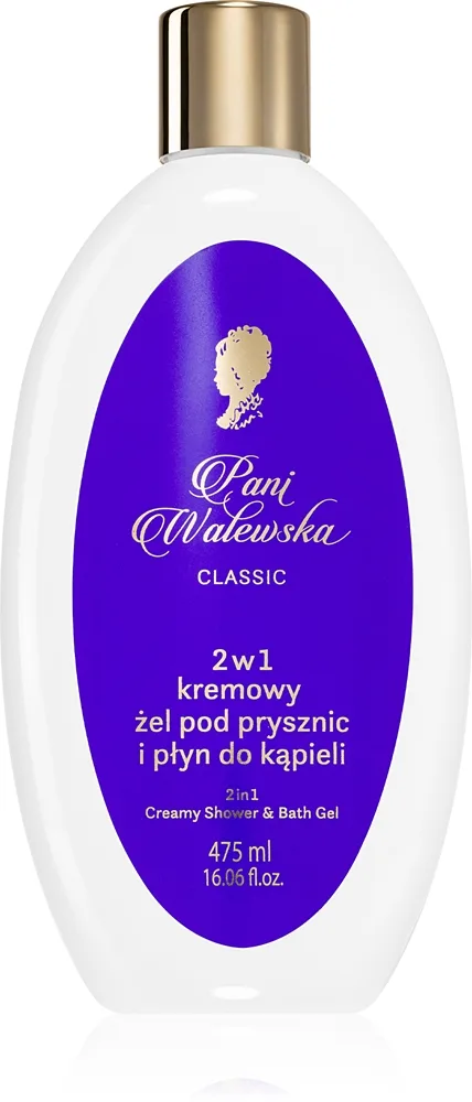 Pani Walewska Classic Badskum och duschtvål 2-i-1 för Kvinnor 475 ml