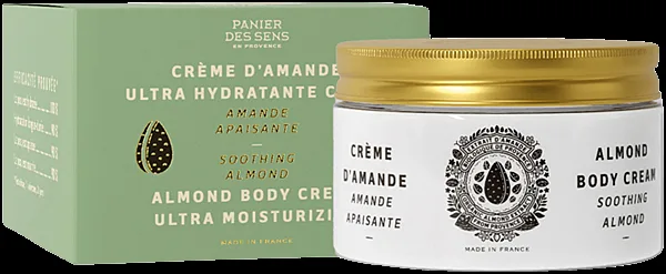 Panier des Sens Amande Apaisante Crème d'Amande Ultra Hydrante Corps