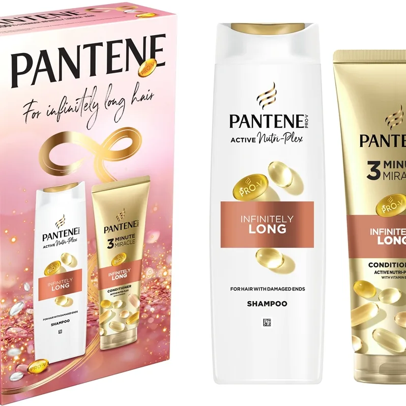 Pantene For Infinitely Long Hair Set lahjasetti naisille