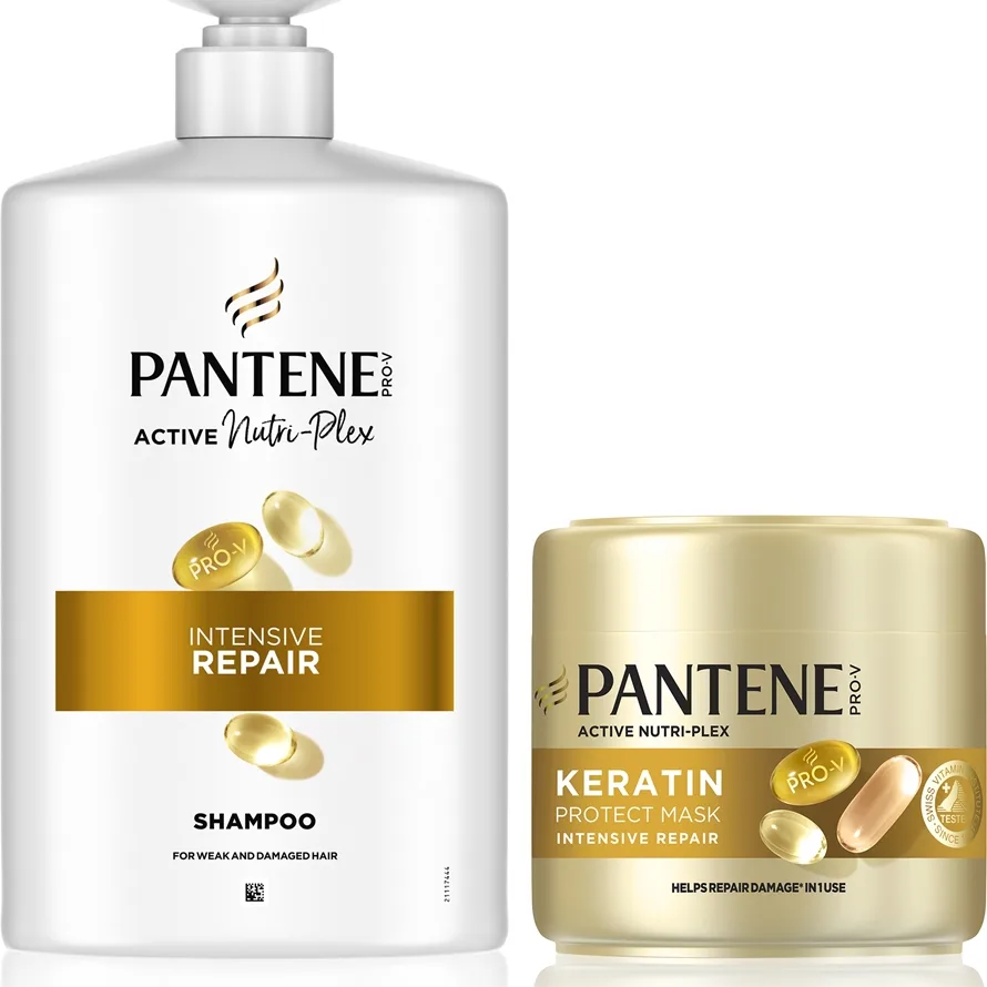 Pantene Pro-V Active Nutri Plex Intensive Repair Ekonomiförpackning för torrt och skadat hår