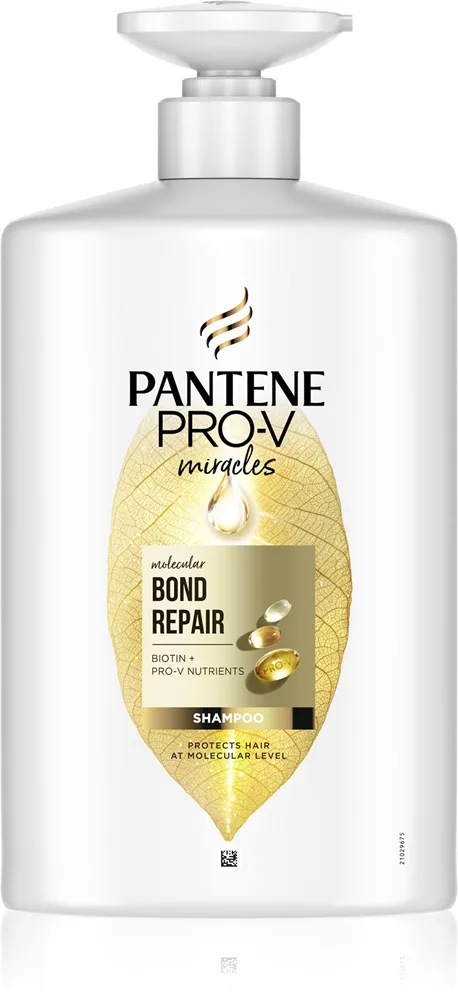 Pantene Pro-V Bond Repair vahvistava shampoo vaurioituneille hiuksille sisältää biotiinia 1000 ml