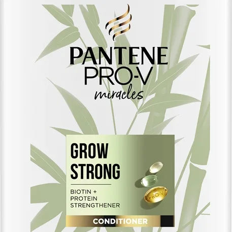 Pantene Pro-V Miracles Grow Strong Balsam til tørt og skadet hår der er tilbøjelig til at knække 1000 ml
