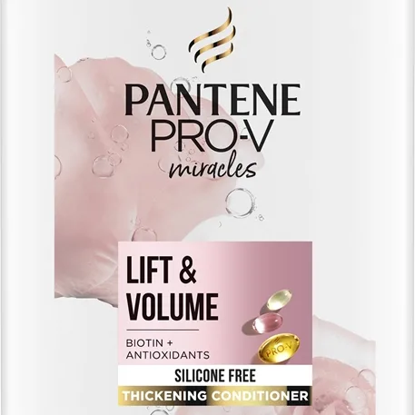 Pantene Pro-V Miracles Lift'N'Volume Volumen balsam til fint hår Med biotin 1000 ml