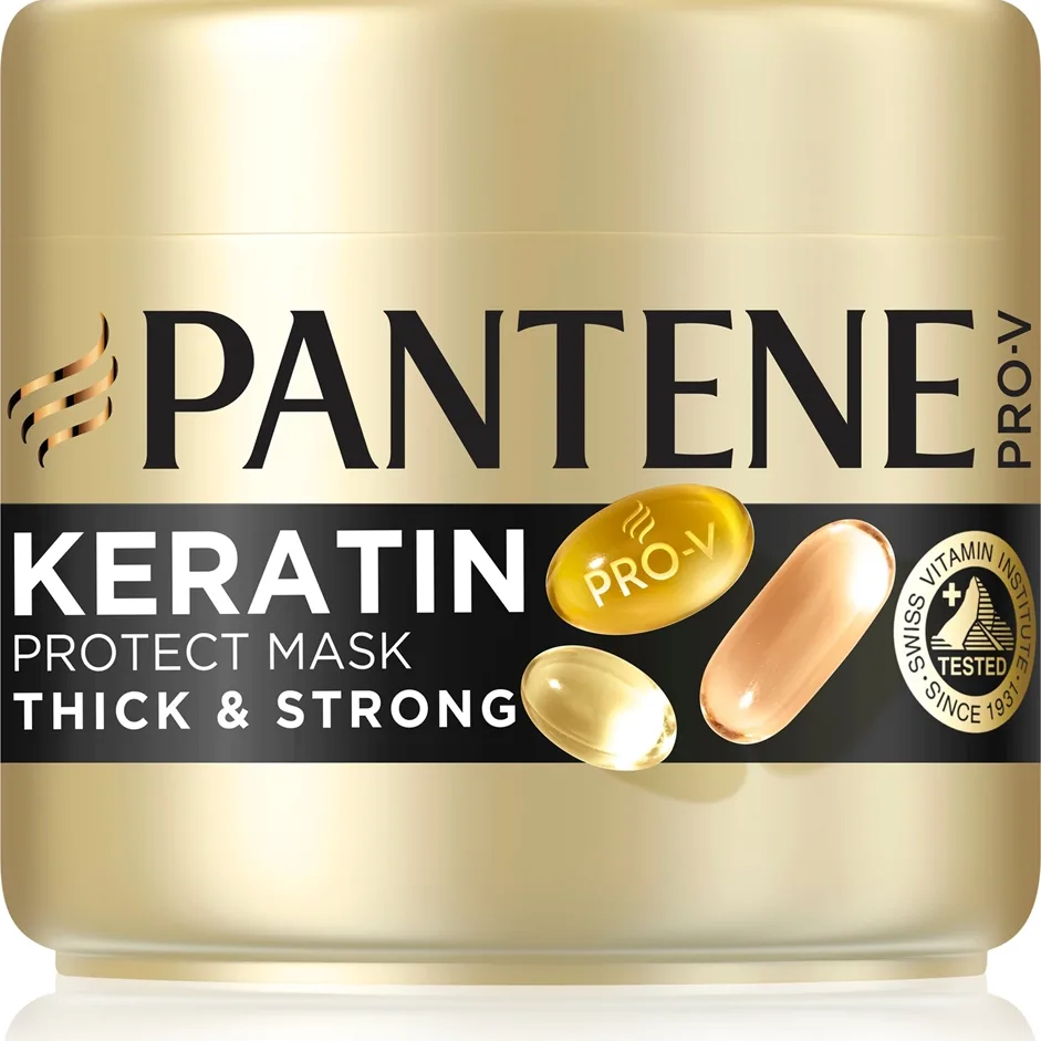 Pantene Pro-V Thick&Strong intensiv hårinpackning Med keratin 300 ml