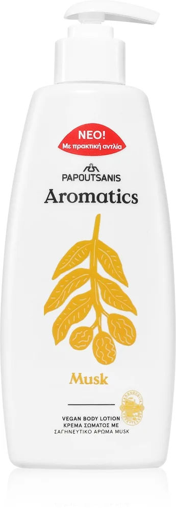 PAPOUTSANIS Aromatics Musk vartalomaito 300 ml