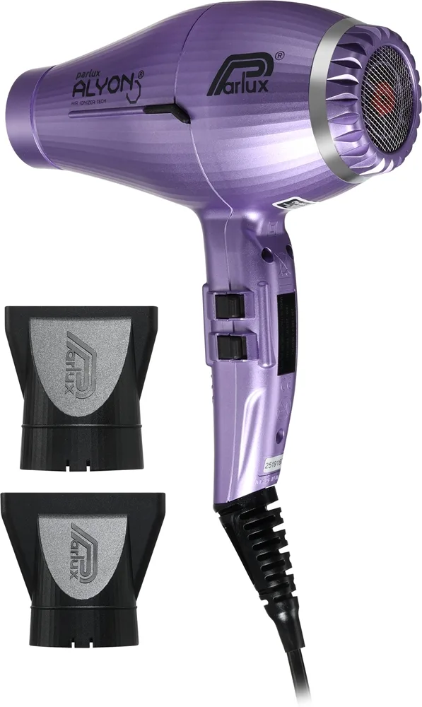 Parlux Alyon Air Ionizer Tech Lilac Edition ammattilaistason ionisoiva hiustenkuivaaja 1 kpl