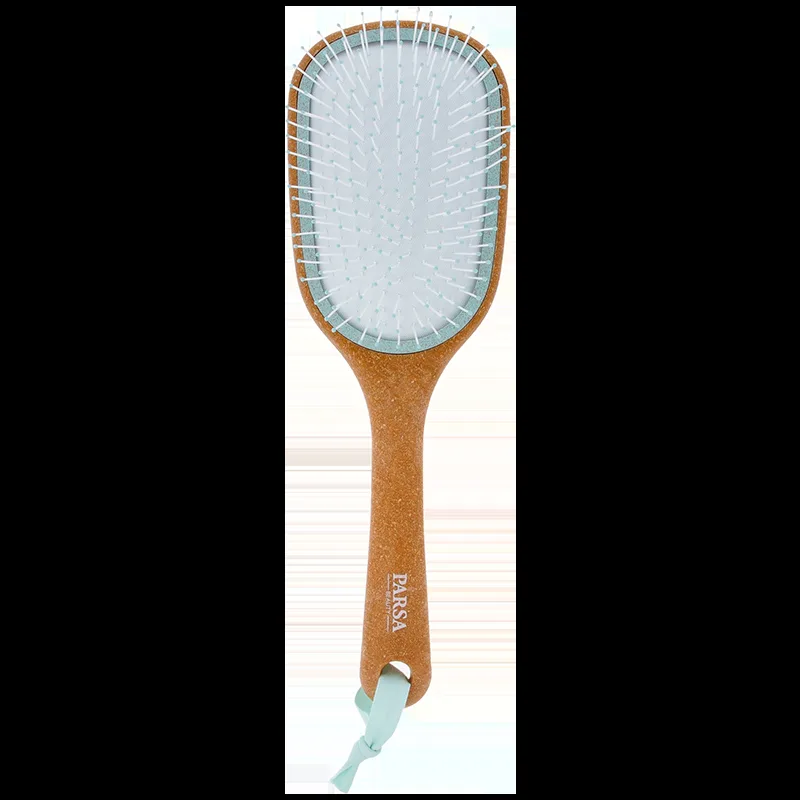 Parsa Cork Detangling Hairbrush Wet & Dry Organic Large Oval (1 stk)