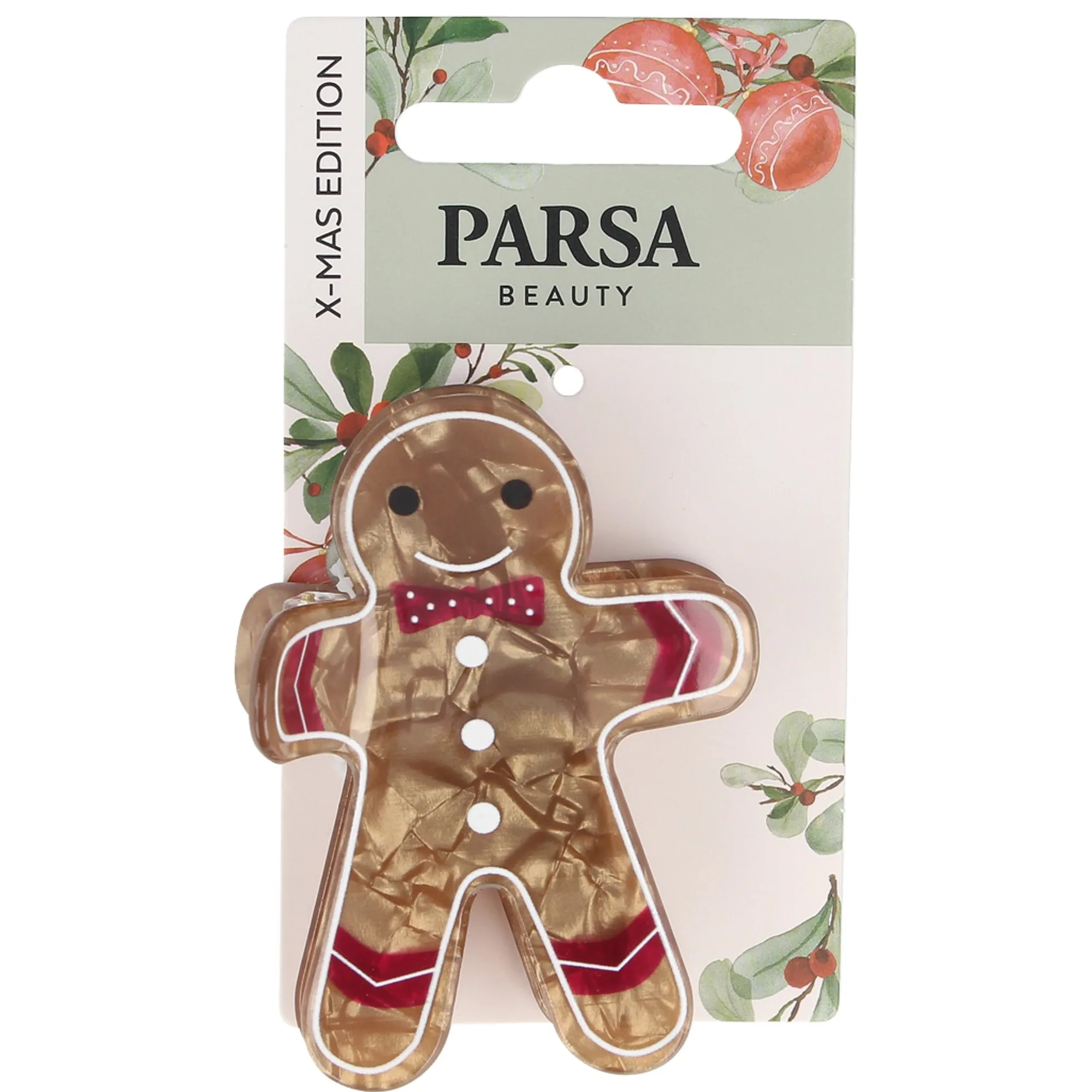 PARSA Beauty Hiusklipsi Gingerbread Christmas Edition Hiuspinnit