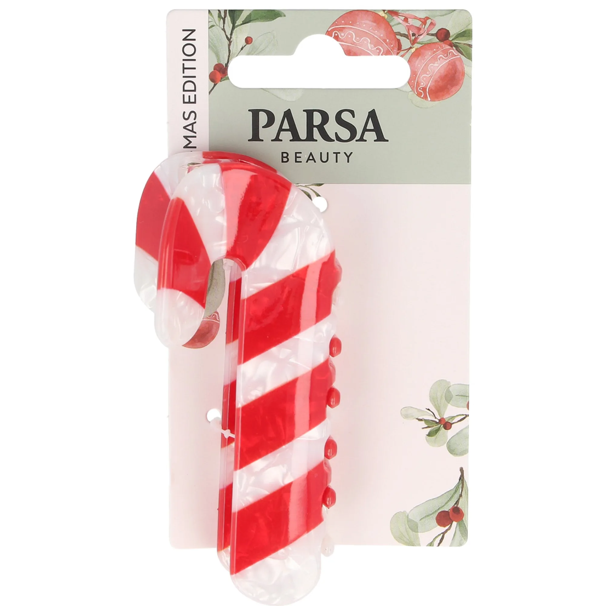 PARSA Beauty Haarklammer Zuckerstange, Christmas Edition Hiuspinnit