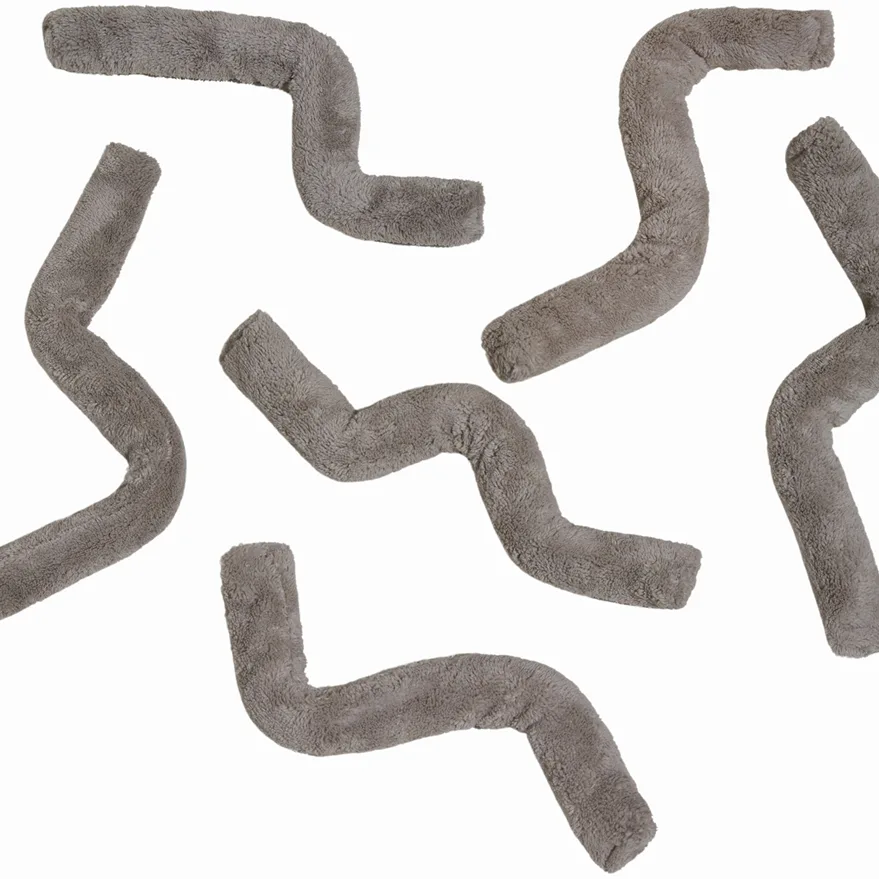 Parsa Beauty ID Microfibre Bendy Rollers uppsättning för hårlockning 6 st.