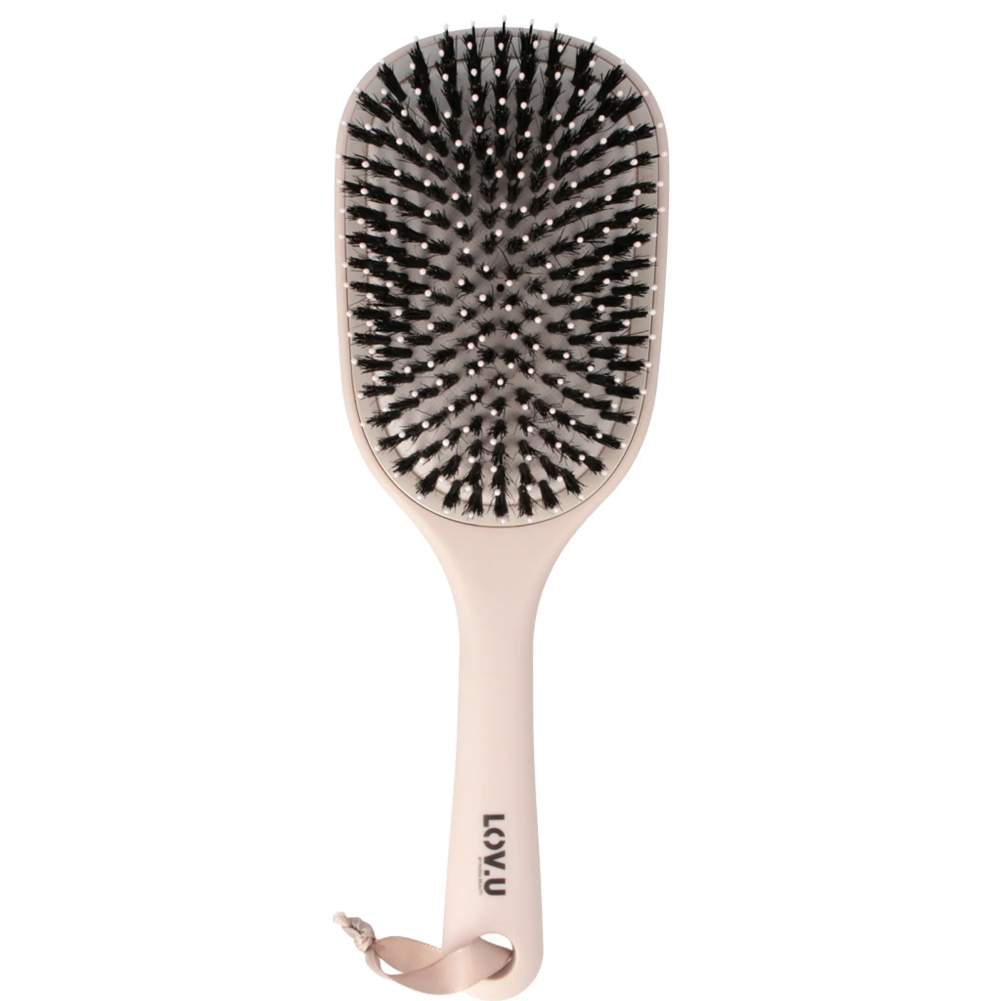 PARSA Beauty Lov.u paddleborste i beige Paddelborste