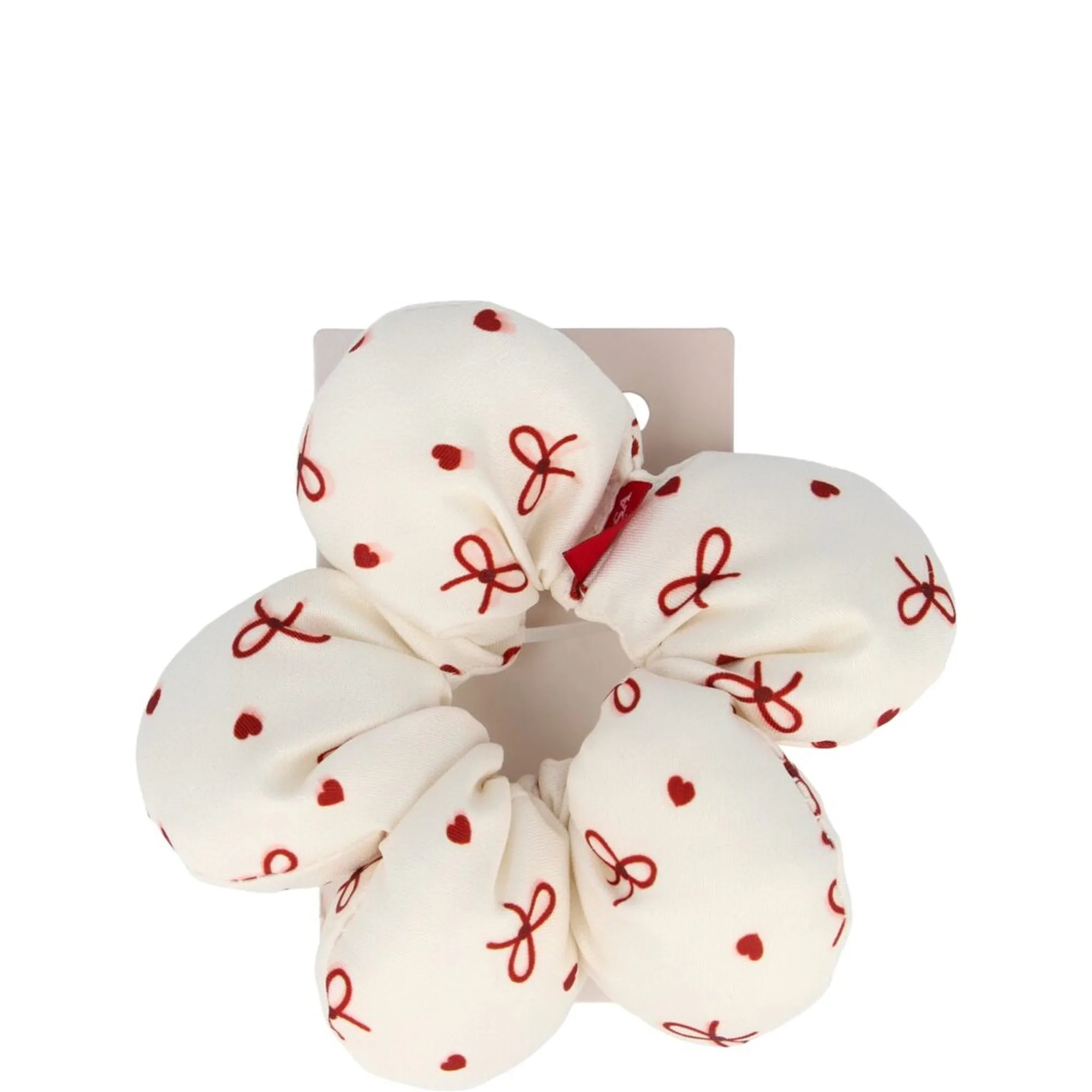 PARSA Beauty Scrunchie blomst Hårelastik