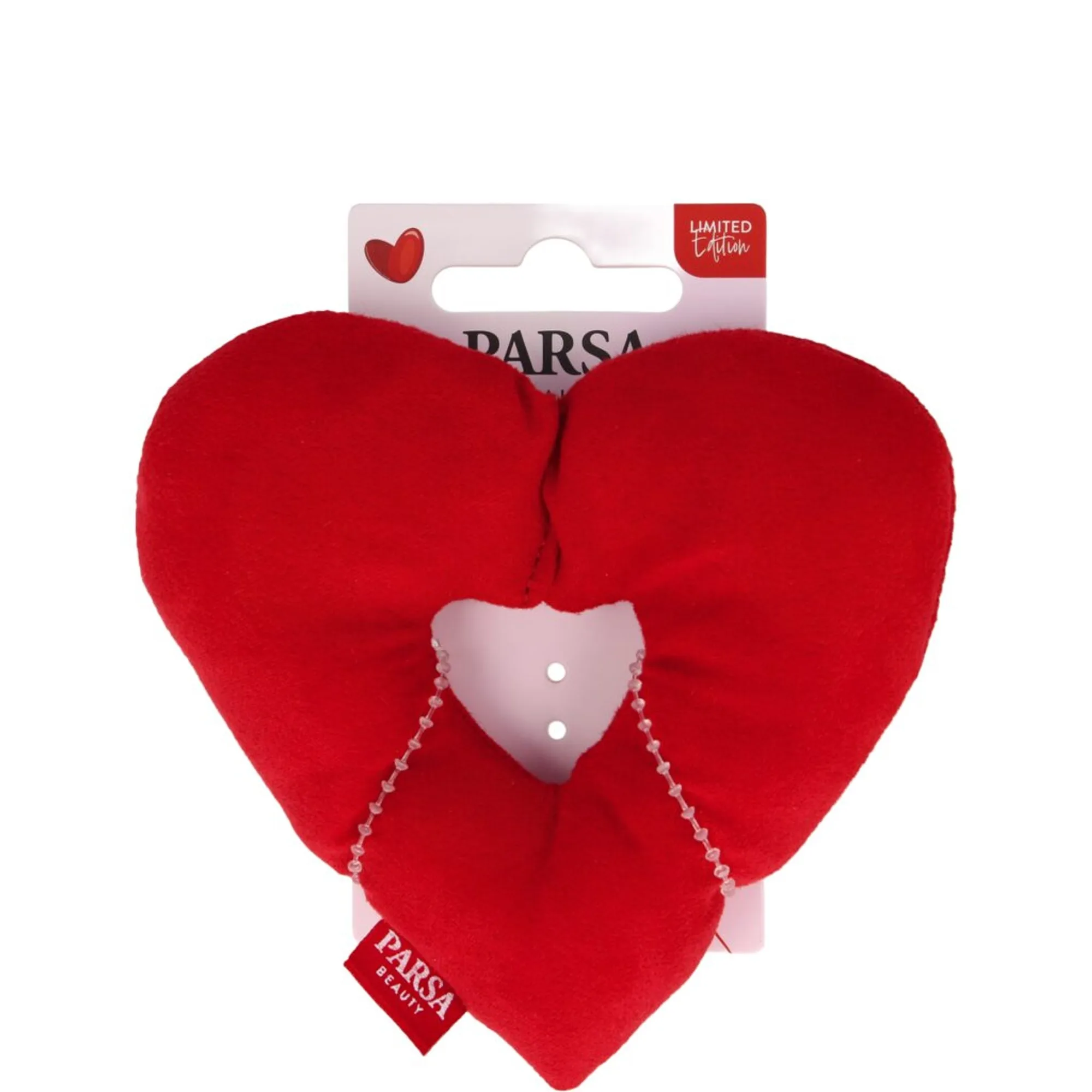 PARSA Beauty Scrunchie hjerte Hårelastik