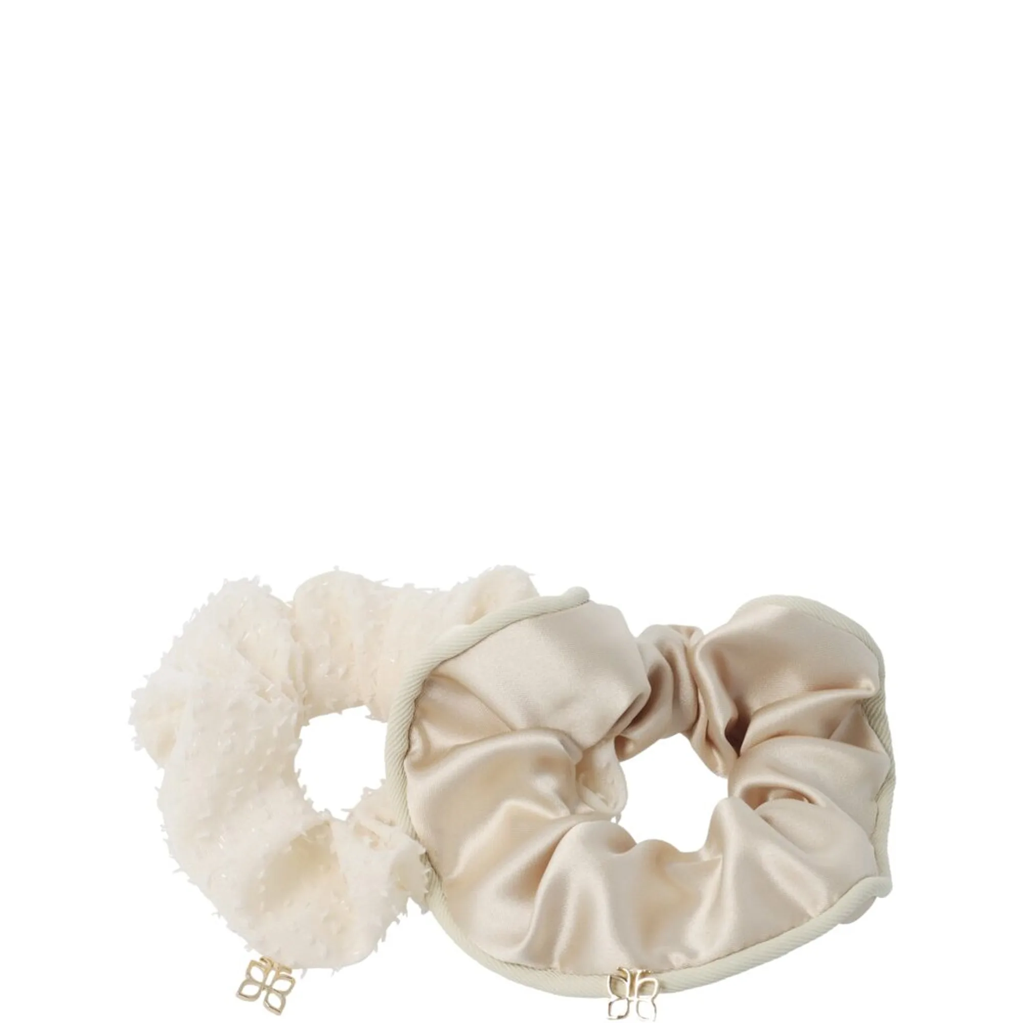 PARSA Beauty Srunchie-Set nude, 2 stk. Hårelastik