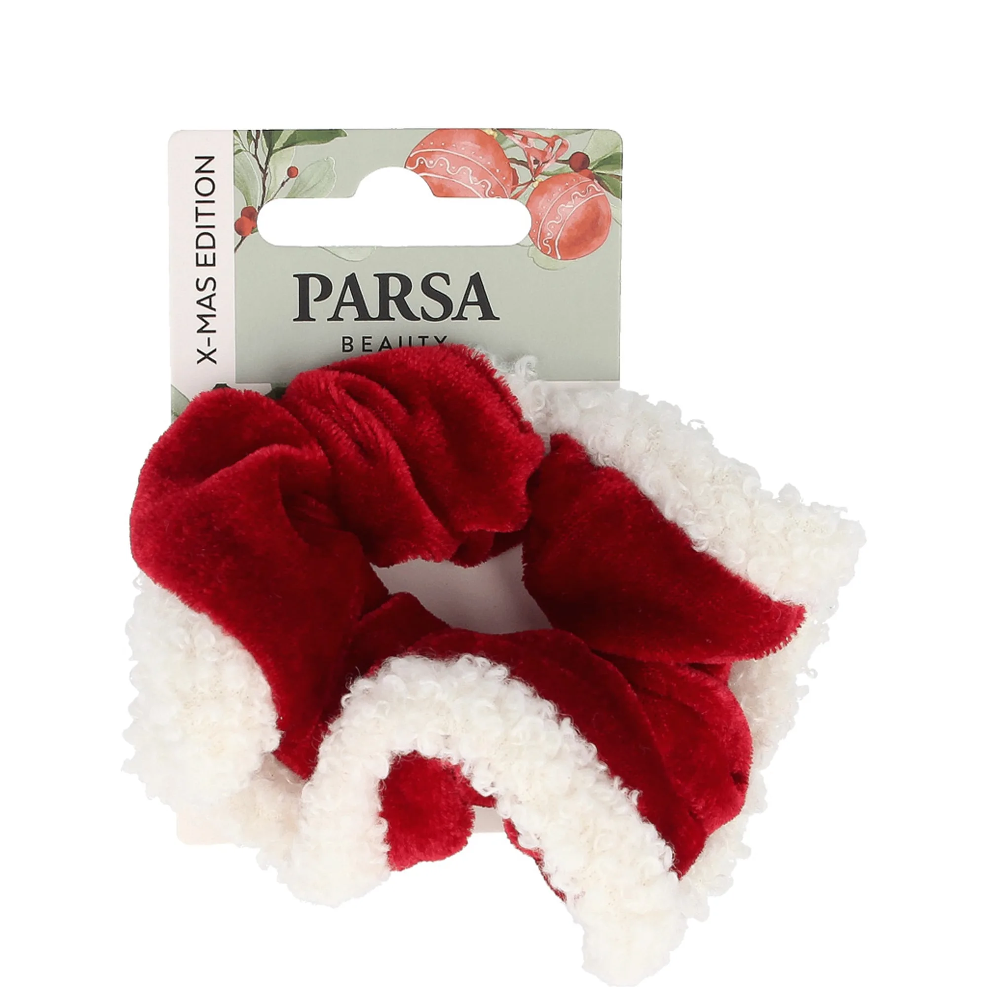 PARSA Beauty Scrunchie Weihnachtsmann Christmas Edition Hiuslenkki