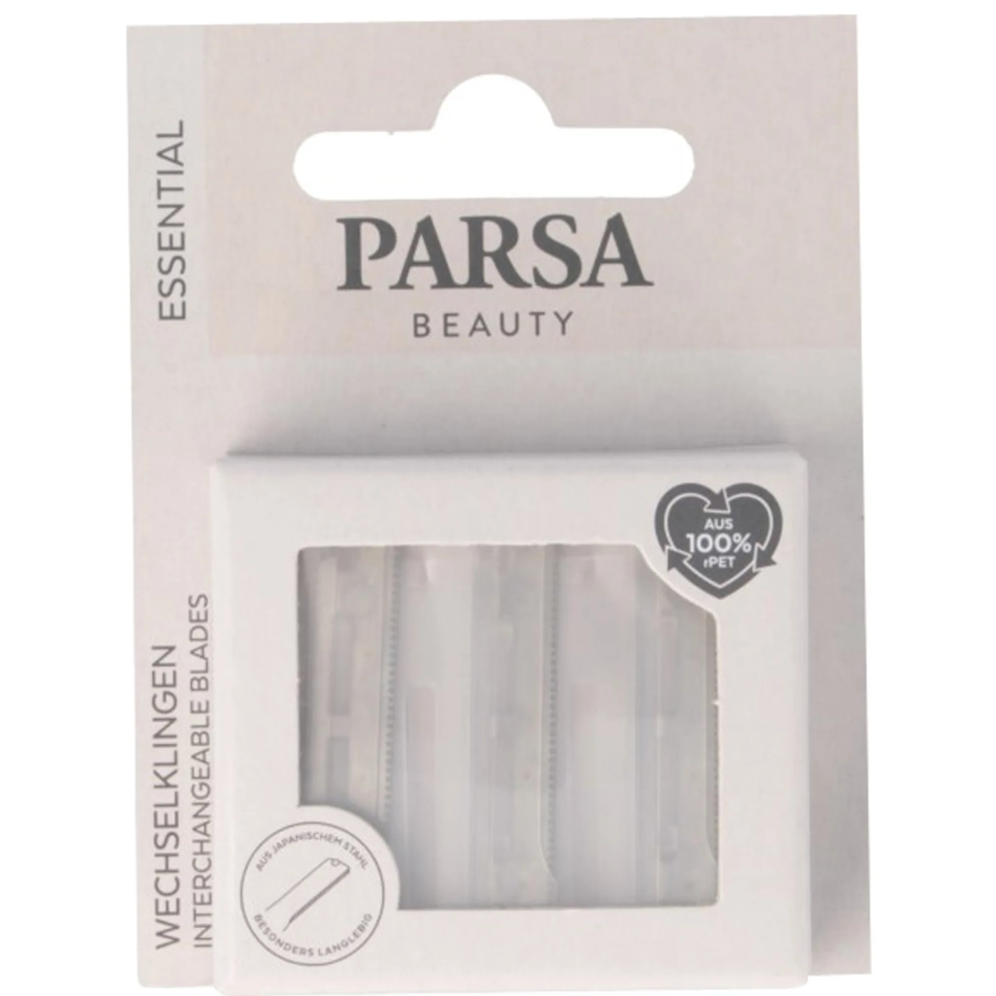 PARSA Beauty udskiftningsblade til øjenbrynstrimmer Øjenbrynsplejesæt