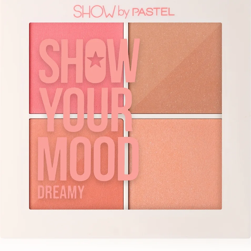Pastel Show Your Mood Rougepalett Skugga Dreamy 4x4.3 g