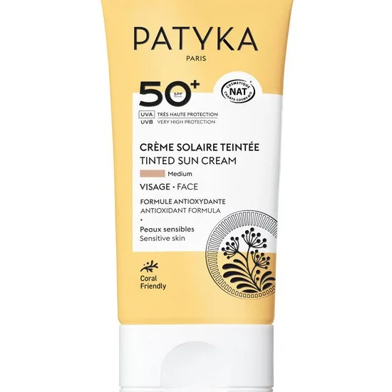 Patyka Tinted Face Sun Cream Medium SPF50+ 40 ml