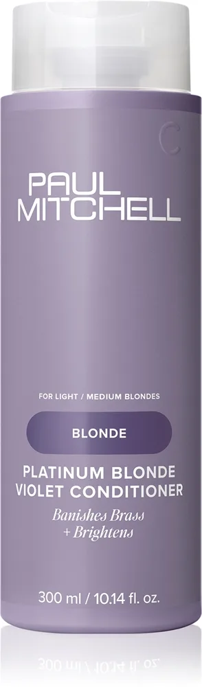 Paul Mitchell Blonde Platinum Blonde Violet Conditioner Violet balsam til lyst hår 300 ml