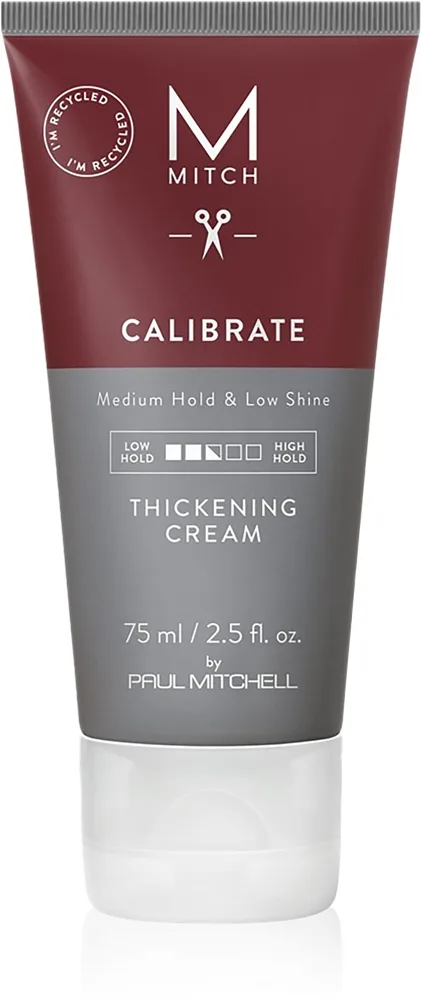 Paul Mitchell Mitch Calibrate Thickening Cream Lätt stylingkräm För hårtäthet 75 ml